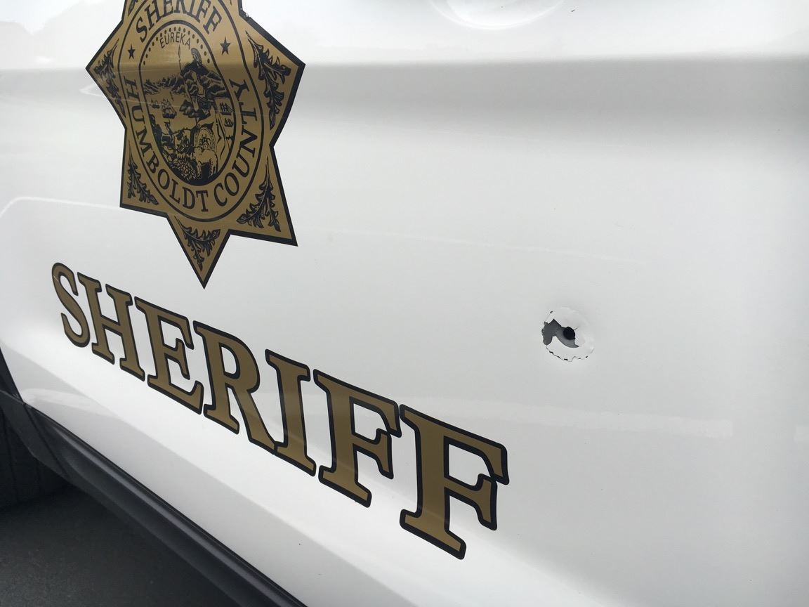 Damage to patrol car 